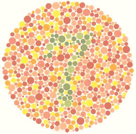 Тест за Далтонизъм (Цветна слепота) на Ишихара картина 11