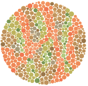 Тест за Далтонизъм (Цветна слепота) на Ишихара картина 15