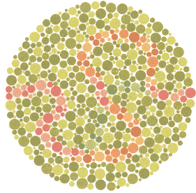 Тест за Далтонизъм (Цветна слепота) на Ишихара картина 23
