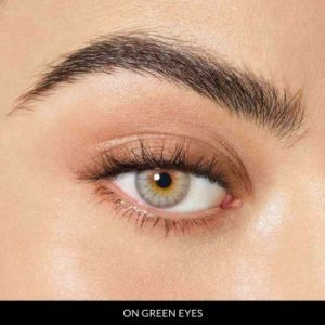 lighter grey lenses on green eyes
