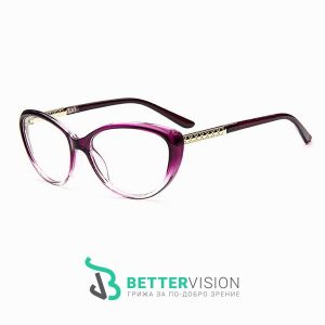 Рамки за очила котешко око лилав гланц