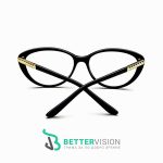 Рамки за очила котешко око черен гланц