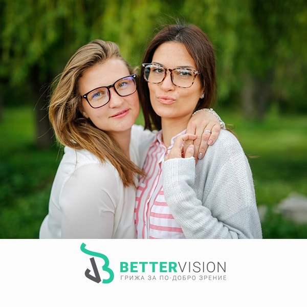 Очила Better Vision на лице