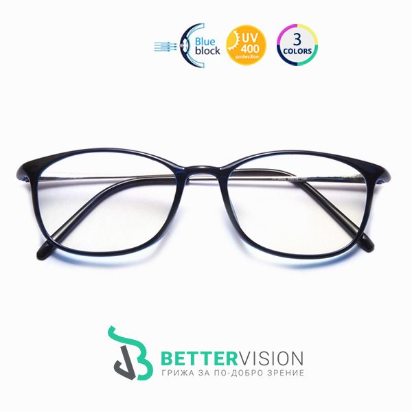 Очила за компютър - Clarity Черно и Синьо