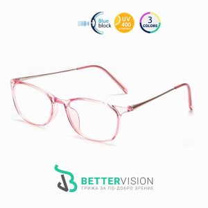 Очила за компютър - Clarity Кристално Розово