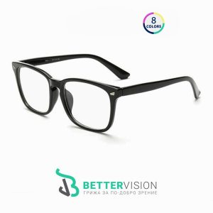 Рамки за очила Ретро - черен мат