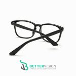 Рамки за очила Ретро - черен гланц