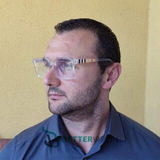 Очила Star в кристално бяло