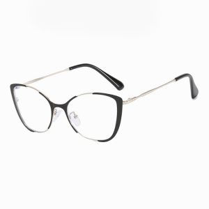 Дамски Очила за компютър - Carla в черно и сребърно