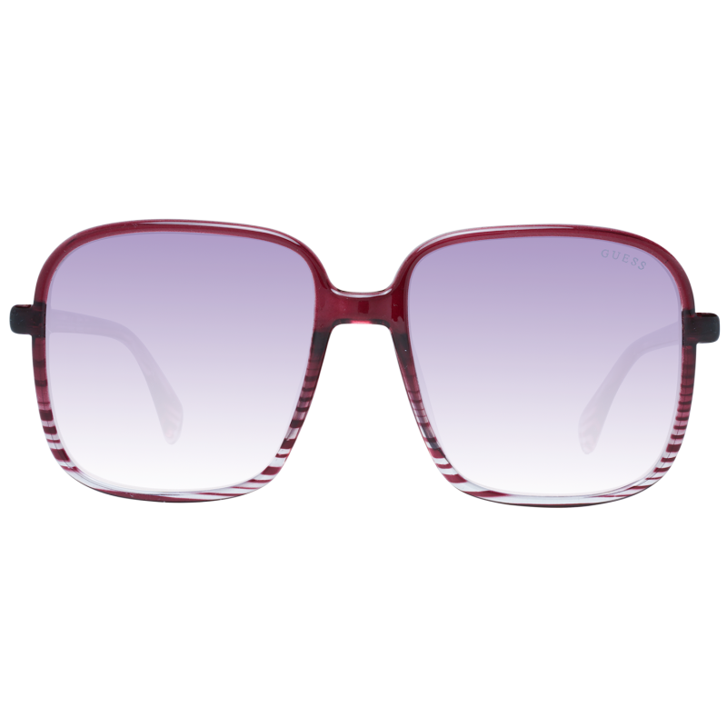 Women Purple Guess Sunglasses GF6146 72T 57