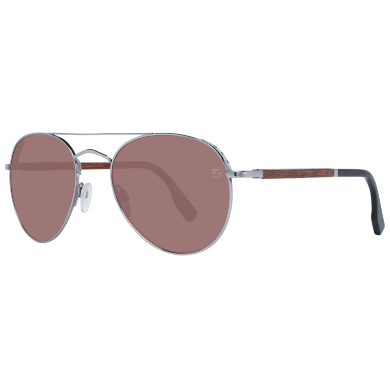Оригинални Men слънчеви очила Zegna Couture Sunglasses ZC0002 56 08J Titanium