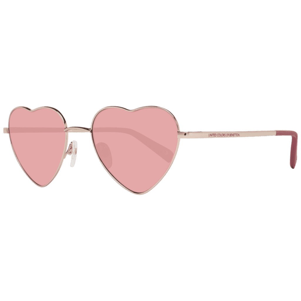 Benetton BE7010 401 54 Shiny Rose Gold в розово злато рамка — изглед отпред