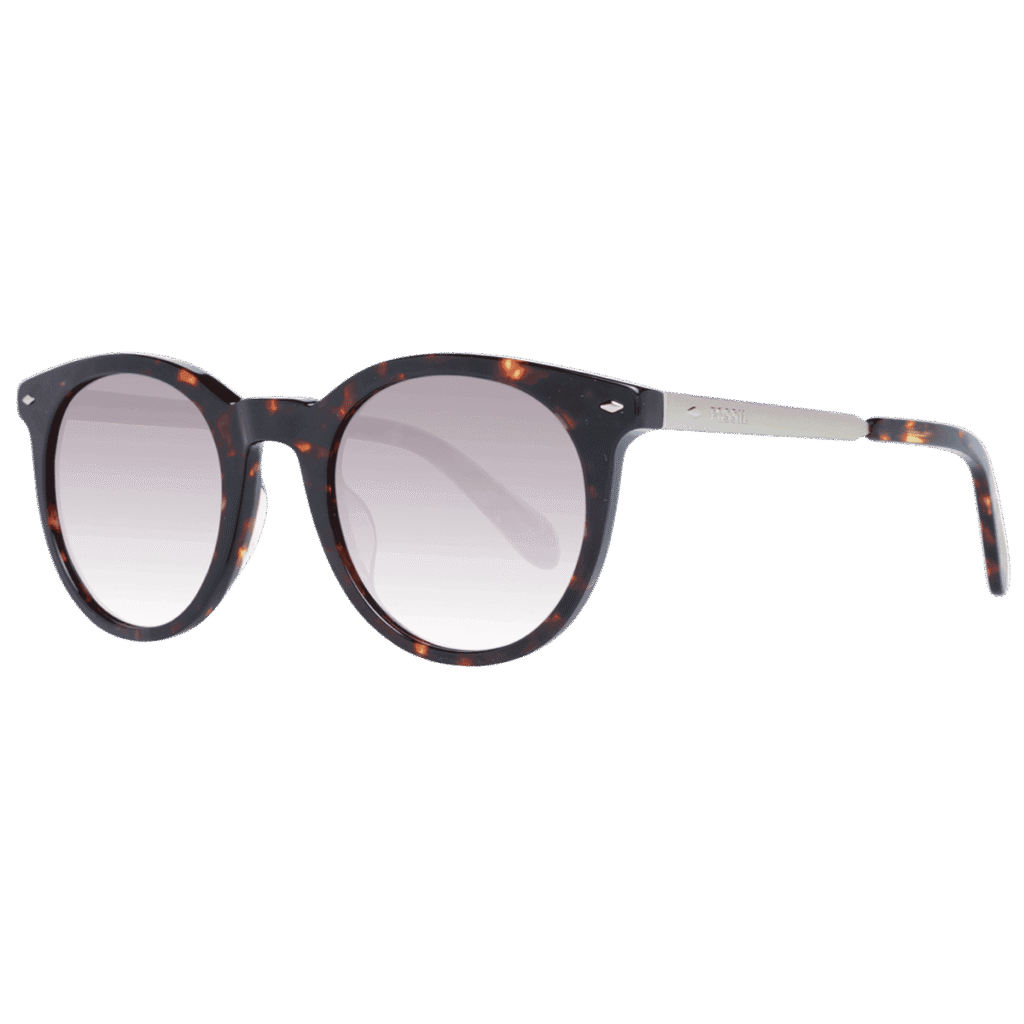 Fossil FOS 2053/S 49 086HA в кафява рамка — изглед отпред