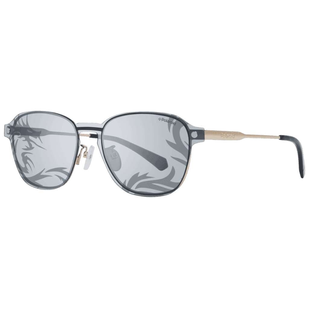 Polaroid PLD 6119/G/CS J5G/YW 53 Sunglasses Clip в златиста рамка — изглед отпред