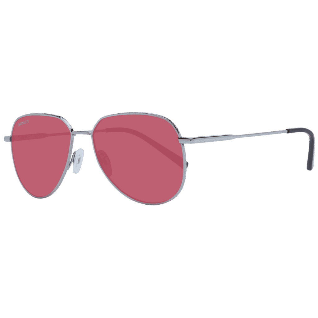 Serengeti Sunglasses SS544004 Haywood Small 55 в сребриста рамка — изглед отпред