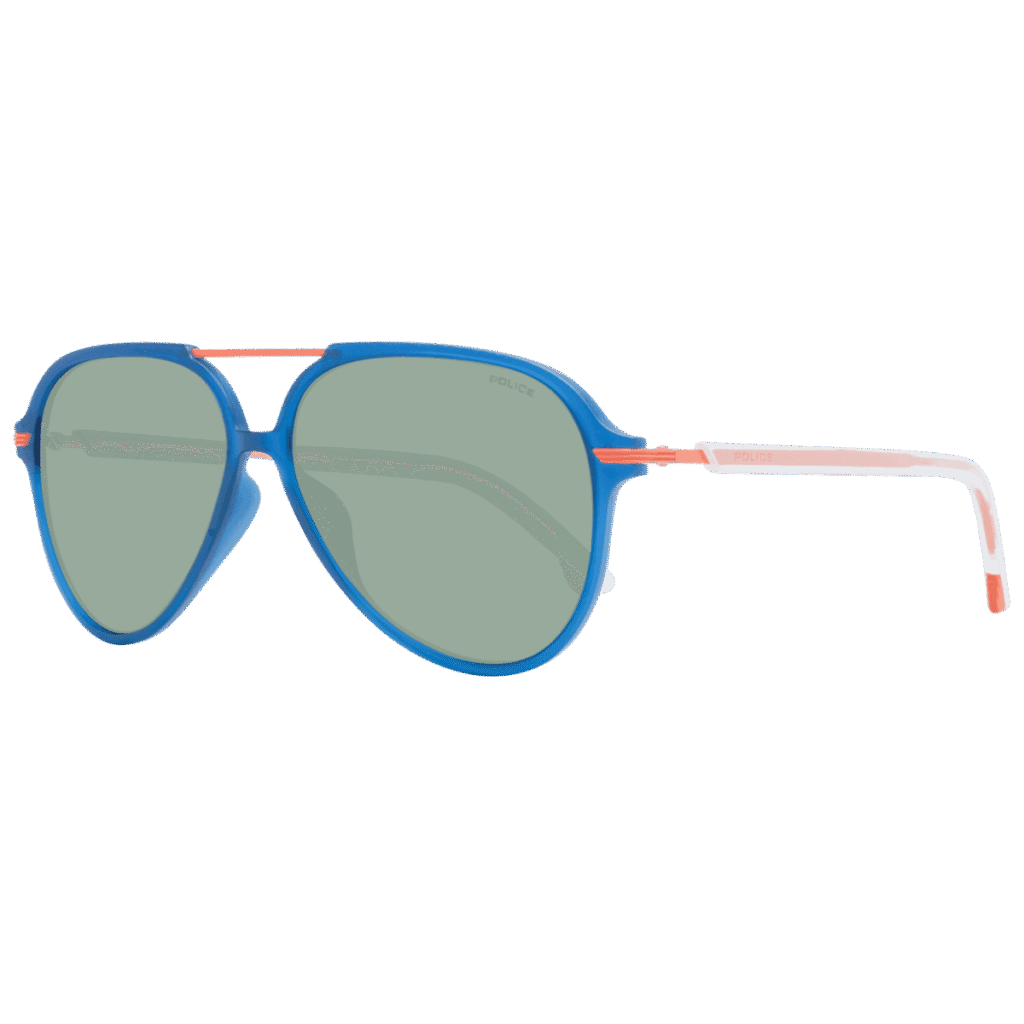Police Sunglasses SPL582M Z80X 58 в синя рамка — изглед отпред