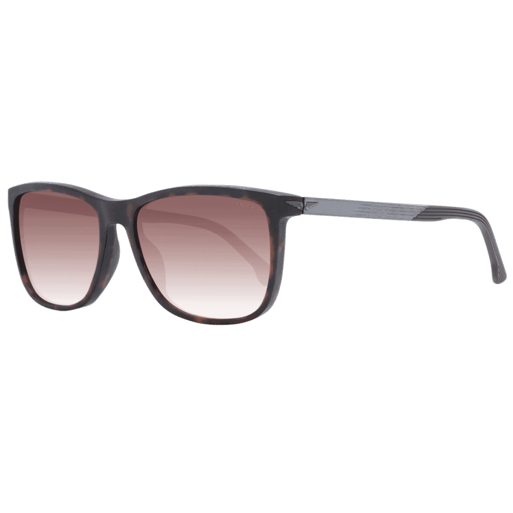 Police Sunglasses SPLC35M 0738 57 в кафява рамка — изглед отпред