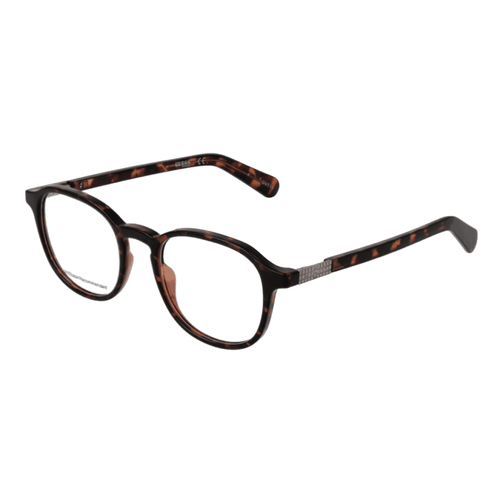 Рамки за очила Guess GU8251 48053 в кафява рамка — изглед отпред