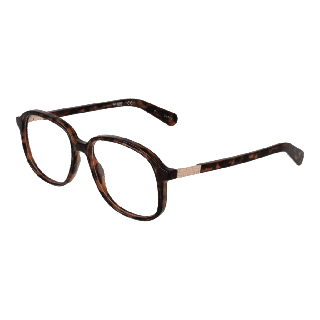 Рамки за очила Guess GU8255 53053 в кафява рамка — изглед отпред