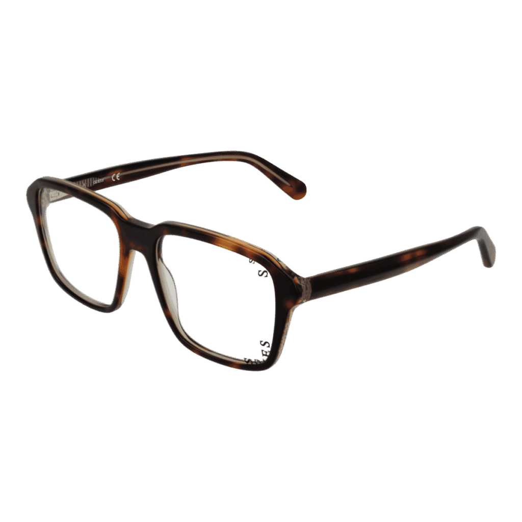 Рамки за очила Guess GU50073 54052 в кафява рамка — изглед отпред