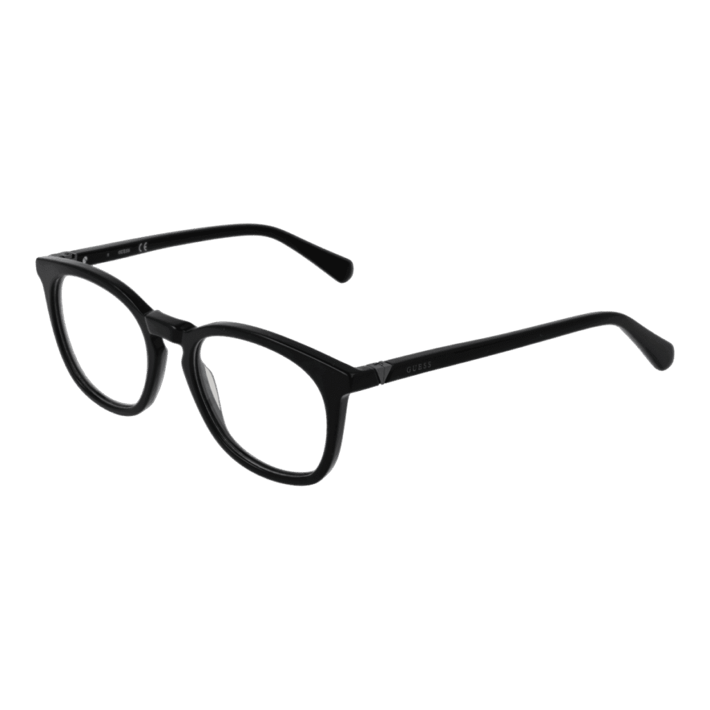 Рамки за очила Guess GU50053 51001 в черна рамка — изглед отпред
