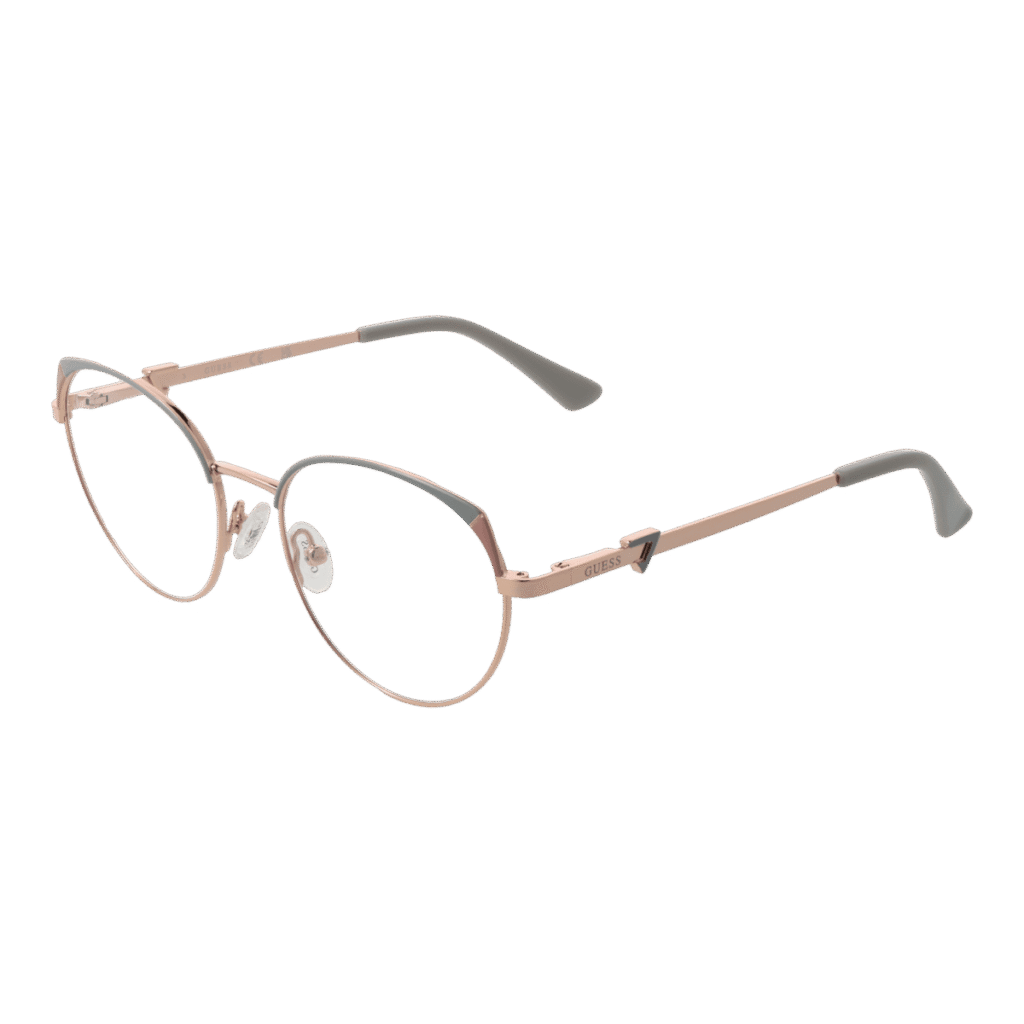 Рамки за очила Guess GU2867 51028 в розово злато рамка — изглед отпред