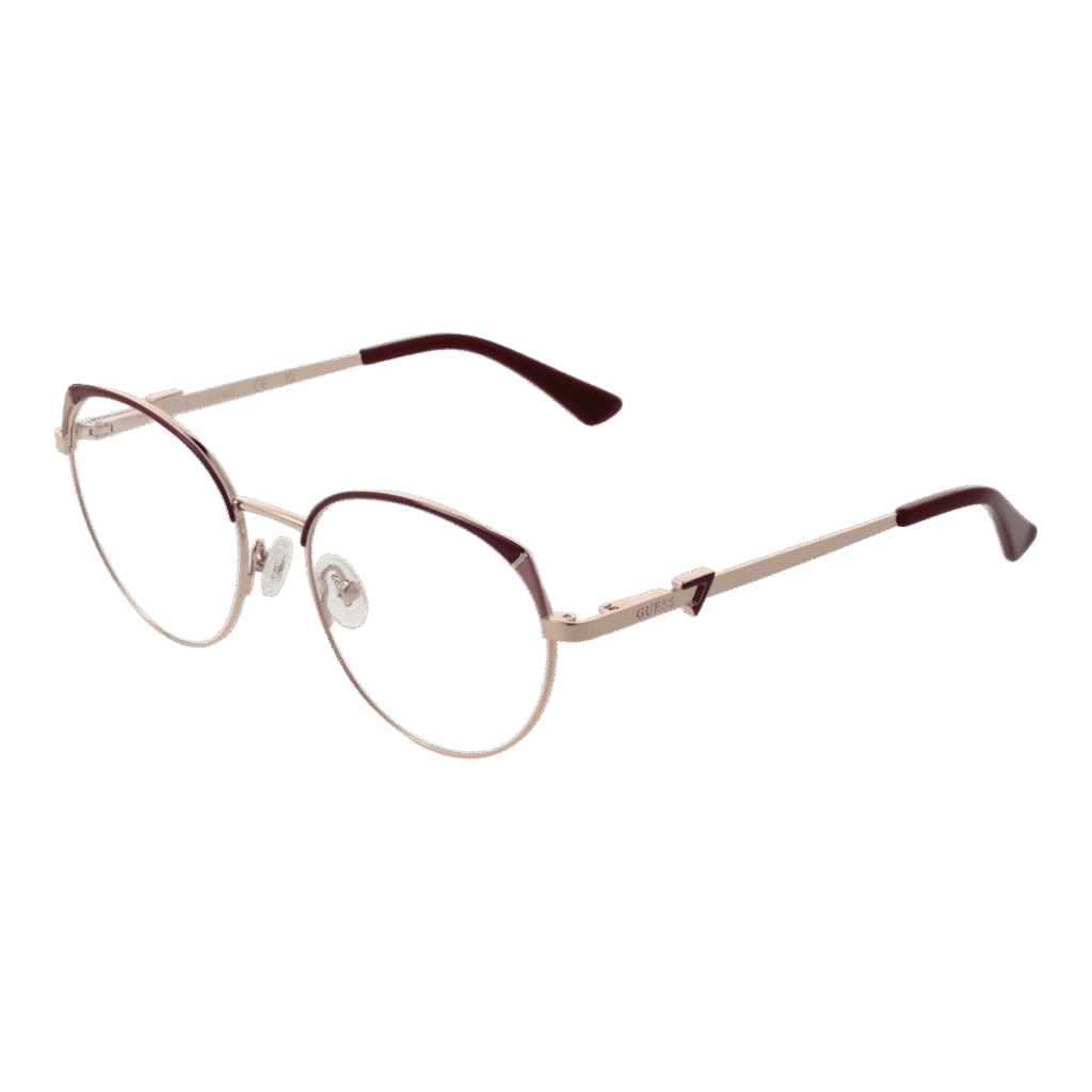 Рамки за очила Guess GU2867 51069 в розово злато рамка — изглед отпред
