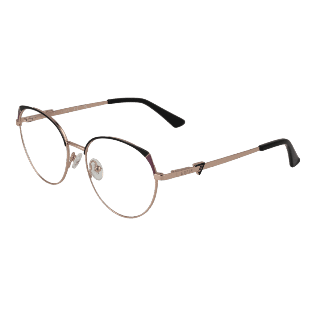 Рамки за очила Guess GU2867 53005 в розово злато рамка — изглед отпред