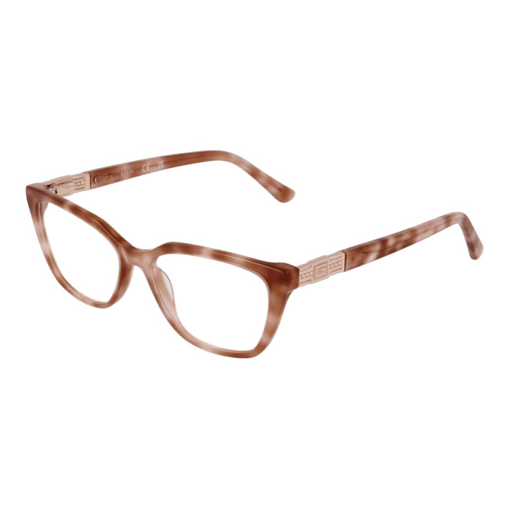 Рамки за очила Guess GU2941 51059 в бежова рамка — изглед отпред