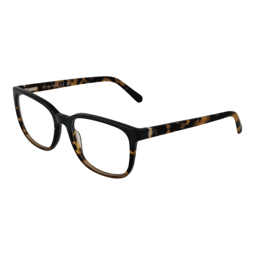 Рамки за очила Guess GU50080 55056 в кафява рамка — изглед отпред