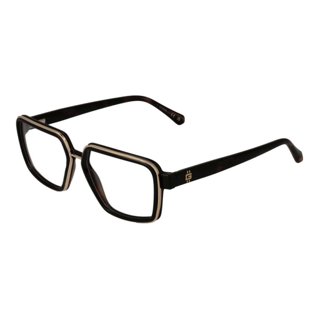 Рамки за очила Guess GU50085 54052 в кафява рамка — изглед отпред