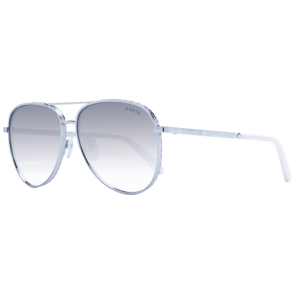 Слънчеви очила Guess GU5206 5910C в сива рамка — изглед отпред