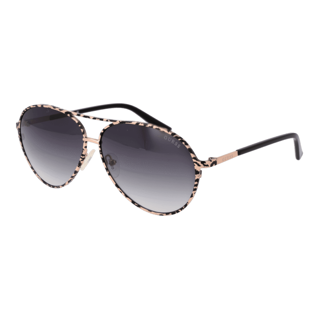 Слънчеви очила Guess GU7847 6028B в черна рамка — изглед отпред