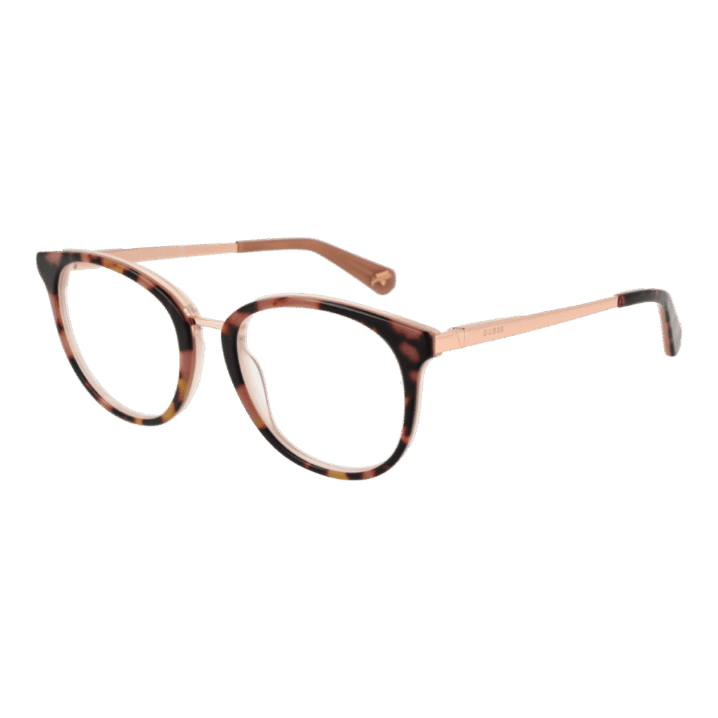 Рамки за очила Guess GU5218 51059 в кафява рамка — изглед отпред