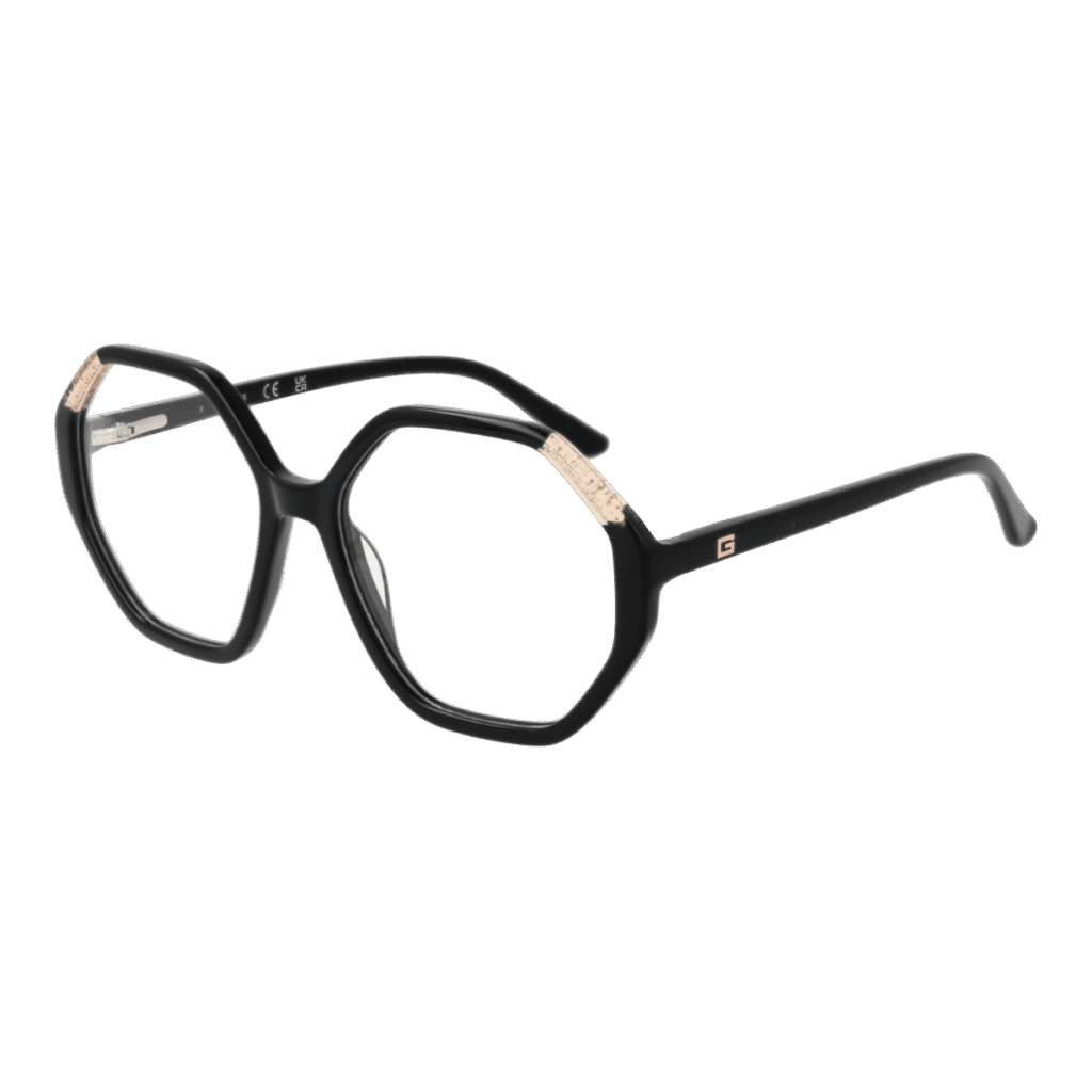 Рамки за очила Guess GU2951 53001 в черна рамка — изглед отпред