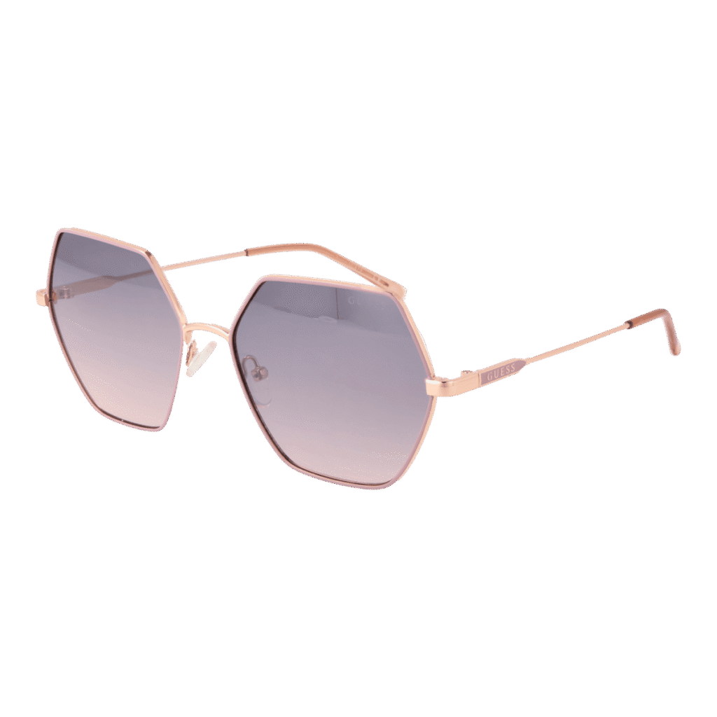 Слънчеви очила Guess GF6125 5828U в роза рамка — изглед отпред