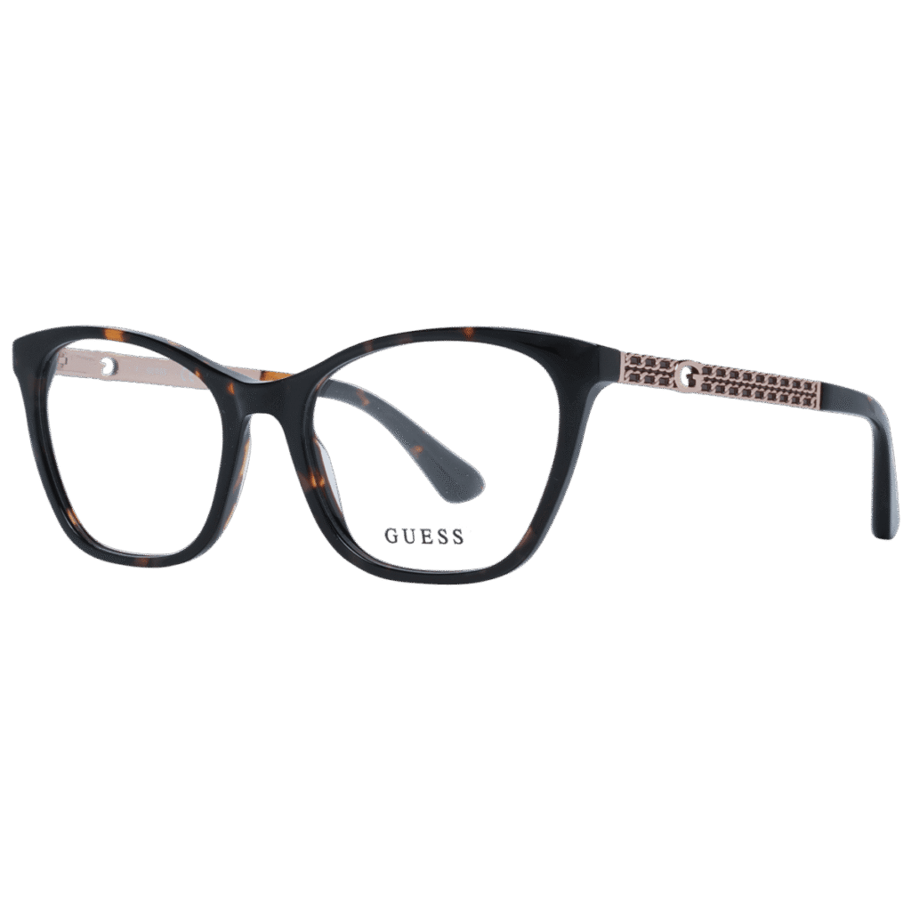 Рамки за очила Guess GU2882 53052 в кафява рамка — изглед отпред