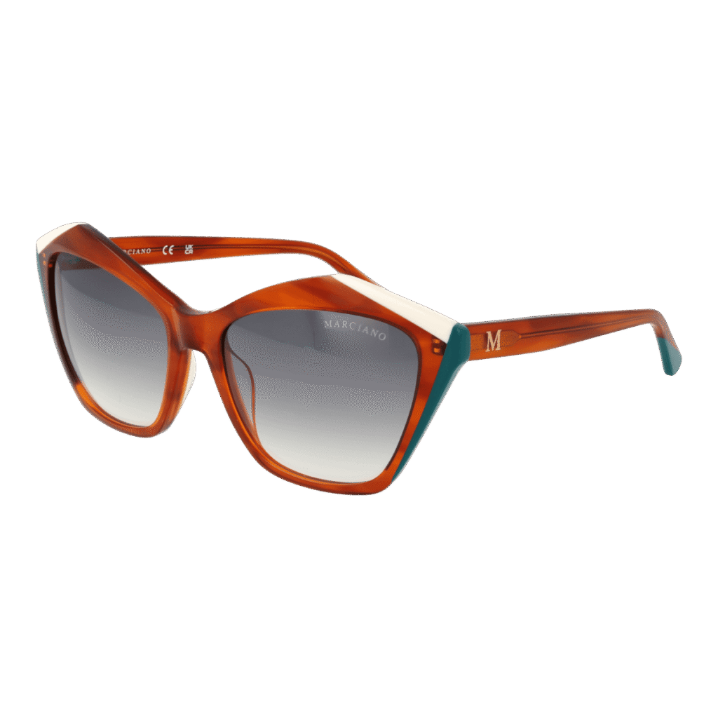 Слънчеви очила Marciano by Guess GM0832 5956B в мед рамка — изглед отпред