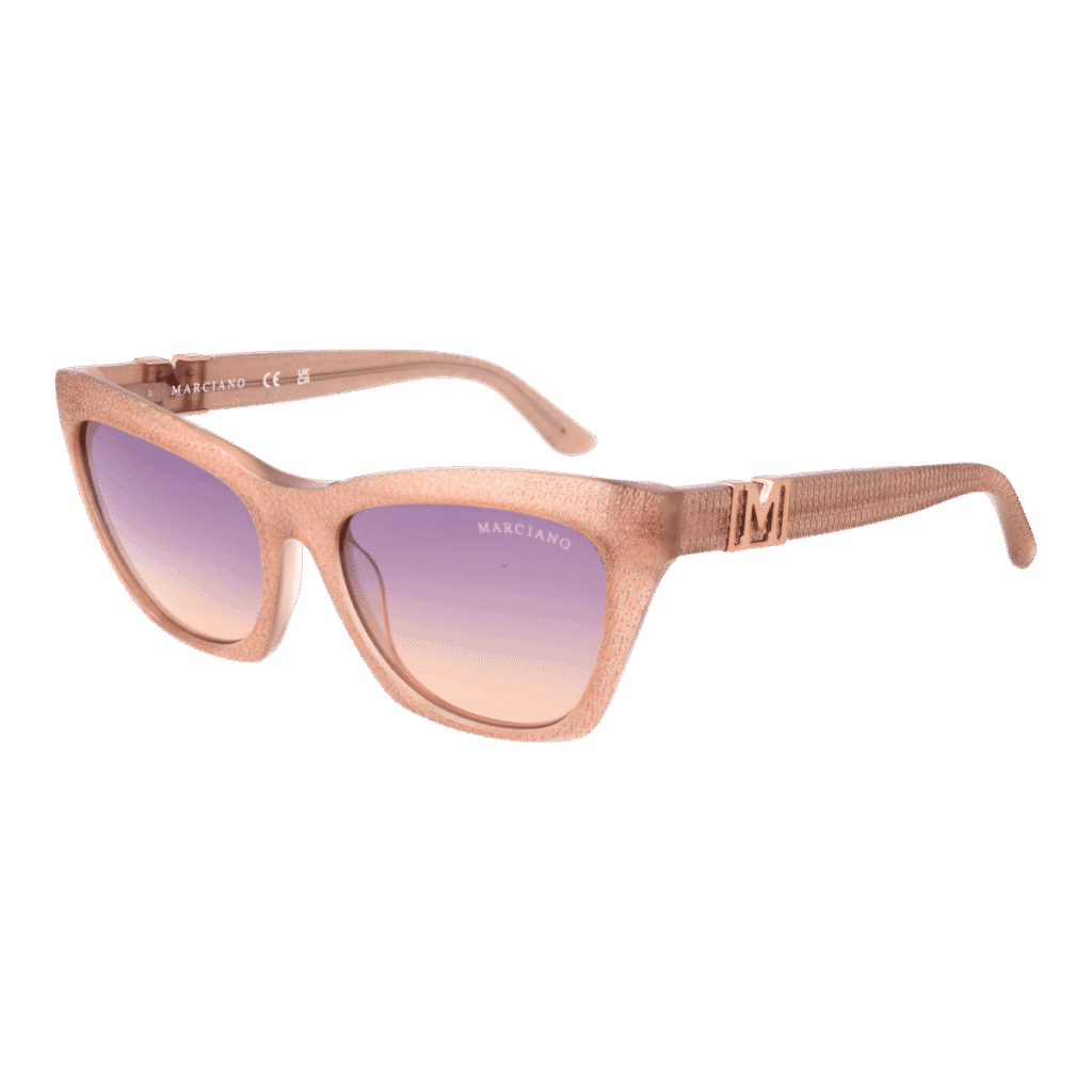 Слънчеви очила Marciano by Guess GM00008 5457Z в бежова рамка — изглед отпред