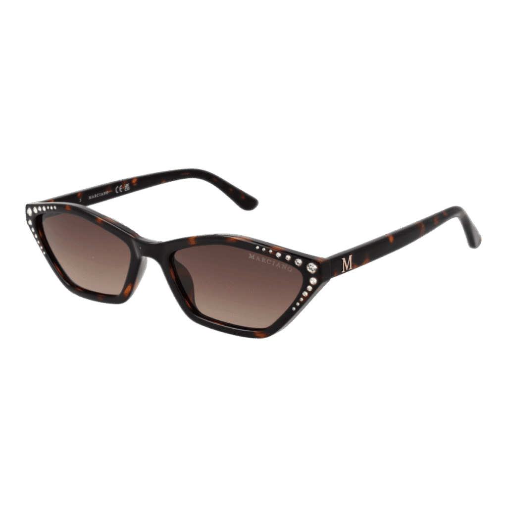 Слънчеви очила Marciano by Guess GM00002 5652F в кафява рамка — изглед отпред
