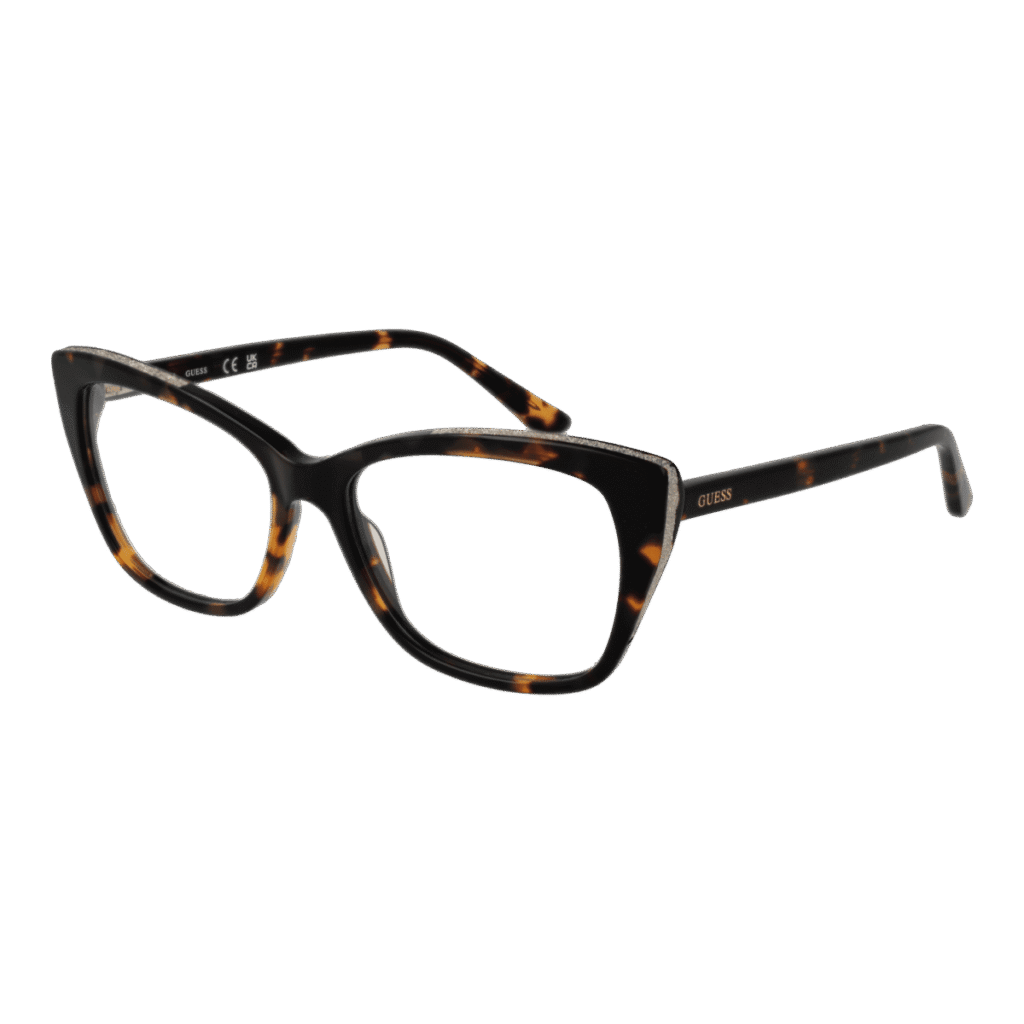 Рамки за очила Guess GU2852 55052 в кафява рамка — изглед отпред