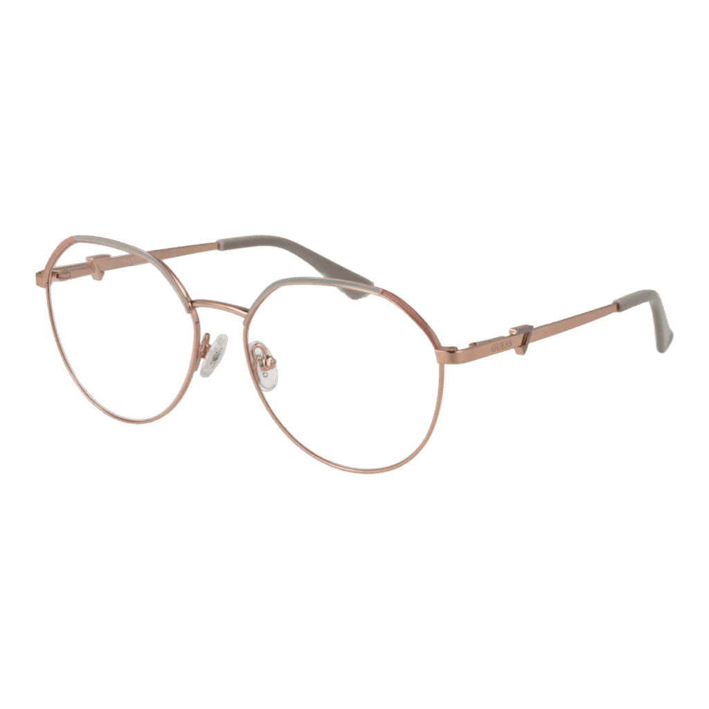 Рамки за очила Guess GU2866 55028 в розово злато рамка — изглед отпред