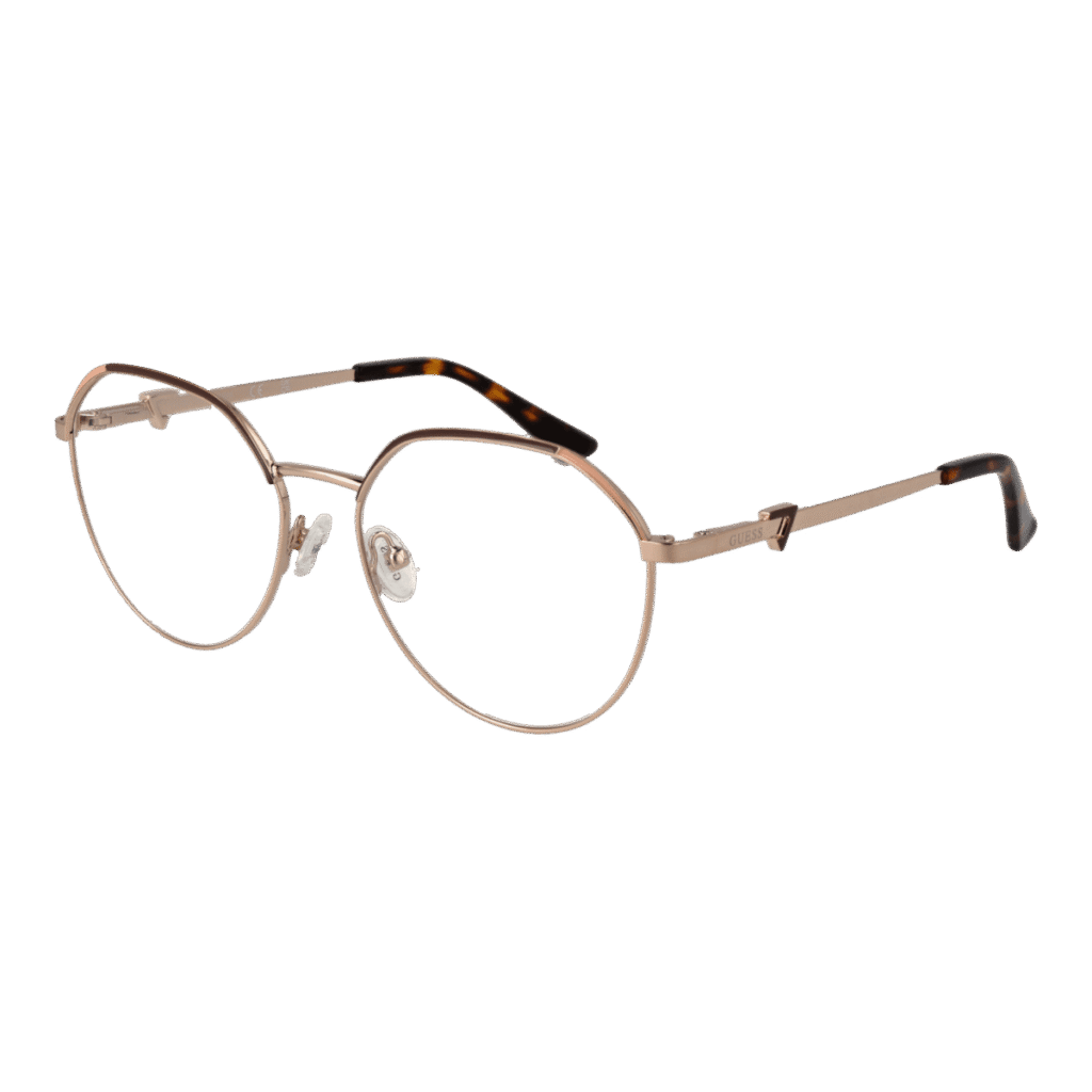 Рамки за очила Guess GU2866 55032 в златиста рамка — изглед отпред