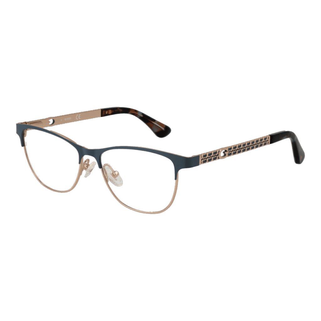 Рамки за очила Guess GU2883 49091 в розово злато рамка — изглед отпред