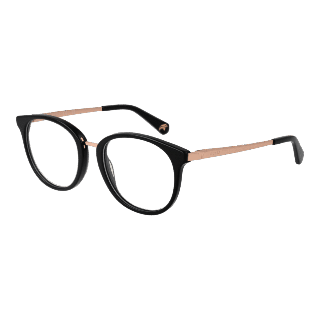 Рамки за очила Guess GU5218 51001 в черна рамка — изглед отпред