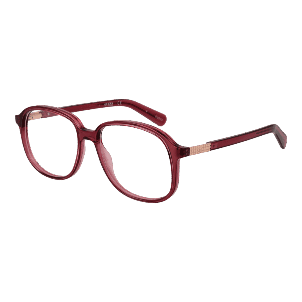 Рамки за очила Guess GU8255 53071 в бордо рамка — изглед отпред