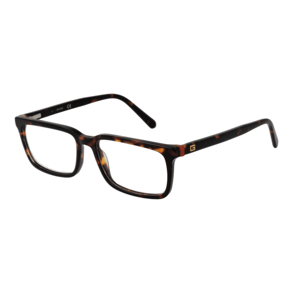 Рамки за очила Guess GU50068 52052 в кафява рамка — изглед отпред