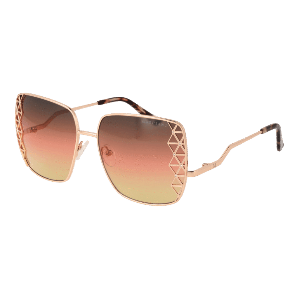 Слънчеви очила Marciano by Guess GM0829 5928T в розово злато рамка — изглед отпред