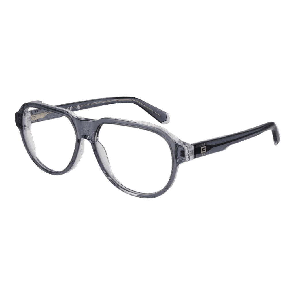 Рамки за очила Guess GU50090 56020 в сива рамка — изглед отпред