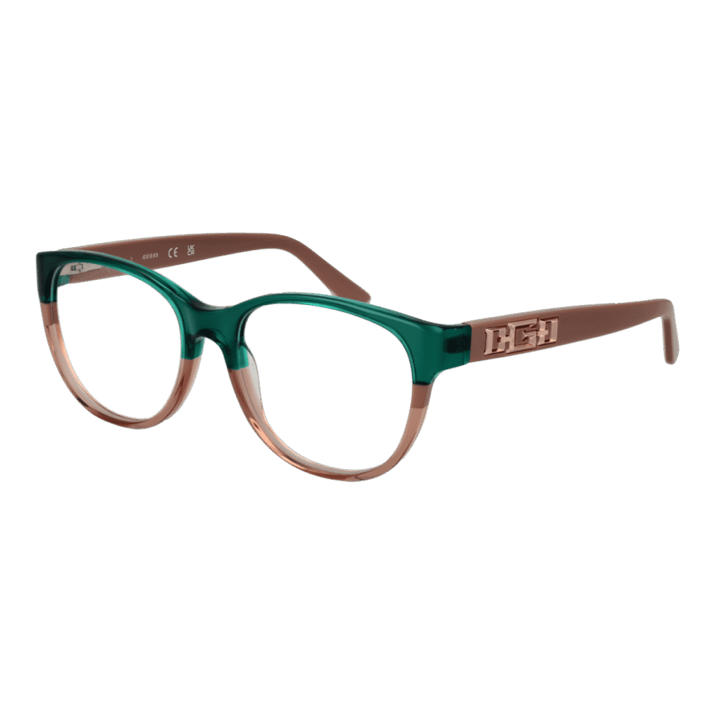 Рамки за очила Guess GU2980 53059 в зелена рамка — изглед отпред